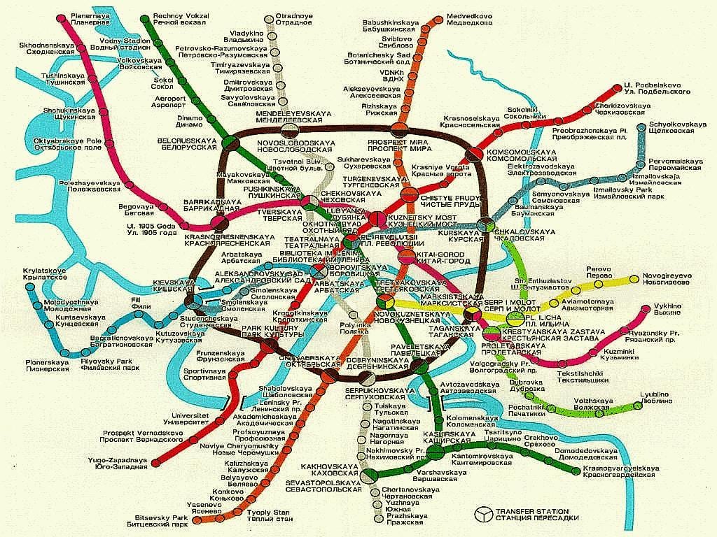 Москва Жп карта