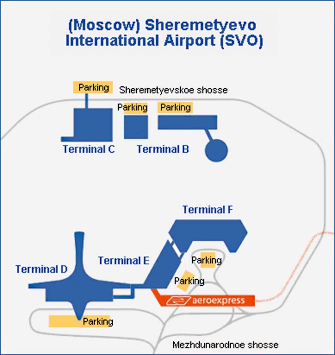 Шереметиево картата
