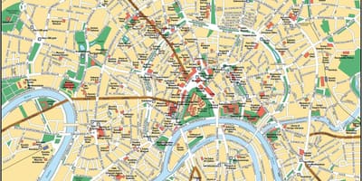 Карта На Москва