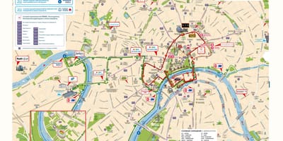 Москва автобусна карта