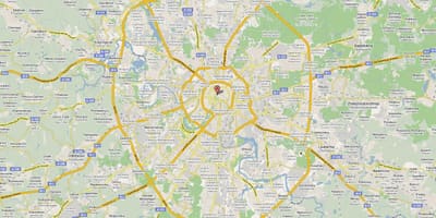 МОСКВА магистрала карта