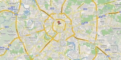 Москва предградие на картата